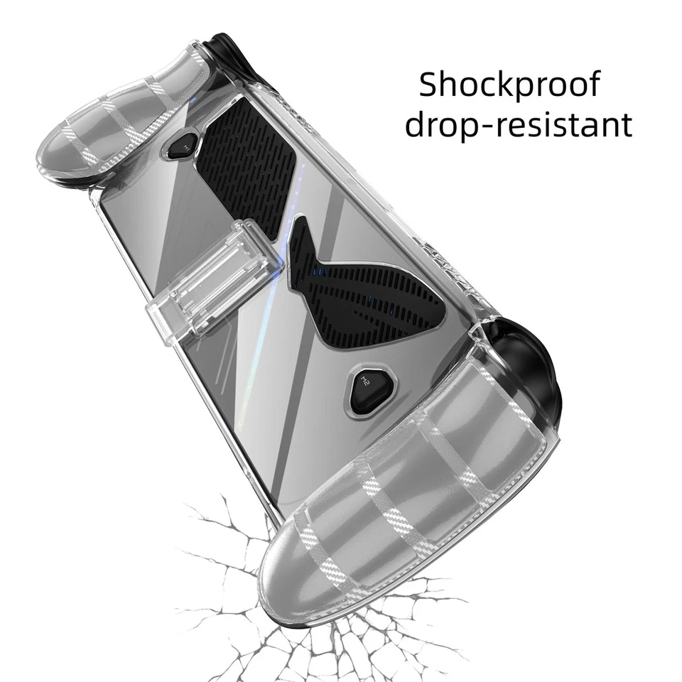 Protective Cover with Stand for ROG Xbox ALLY / X Gaming TPU Transparent Case - Image 4 of 4