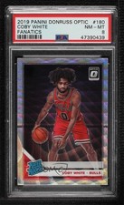 2019 Donruss Optic Rated Rookie Fanatics Box Set Wave Prizm Coby White PSA 8 0o9