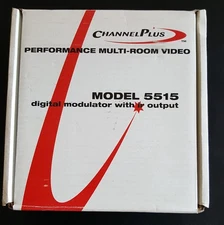 New Channel Plus Model 5515 Audio Video w/IR Output signal Modulator