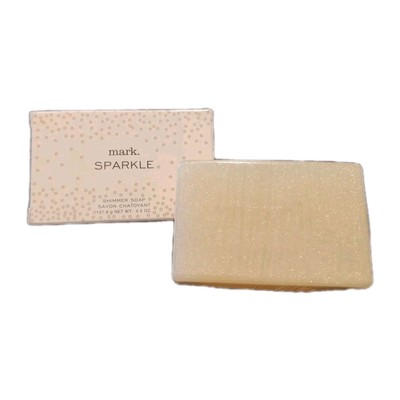 Avon Mark Sparkle Shimmer Soap Bar New In Box USA 4.5 Oz