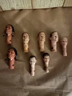 VINTAGE MARX JOHNNY WEST REPLACEMENT HEADS