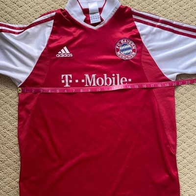 Michael Ballack FC Bayern Munich Home Jersey 03-04 Adidas Youth XL