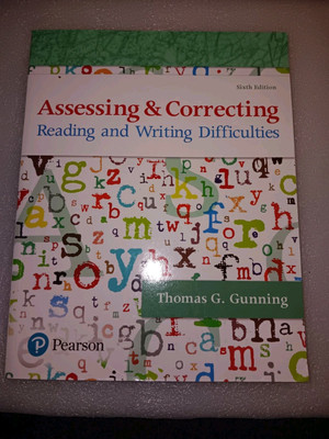 Assessing and Correcting Reading and Writing Difficulties (6th Edition) - GOOD