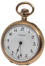 E. Howard Co. Grade 2 Series V L Size 14k Solid Gold Pocket Watch