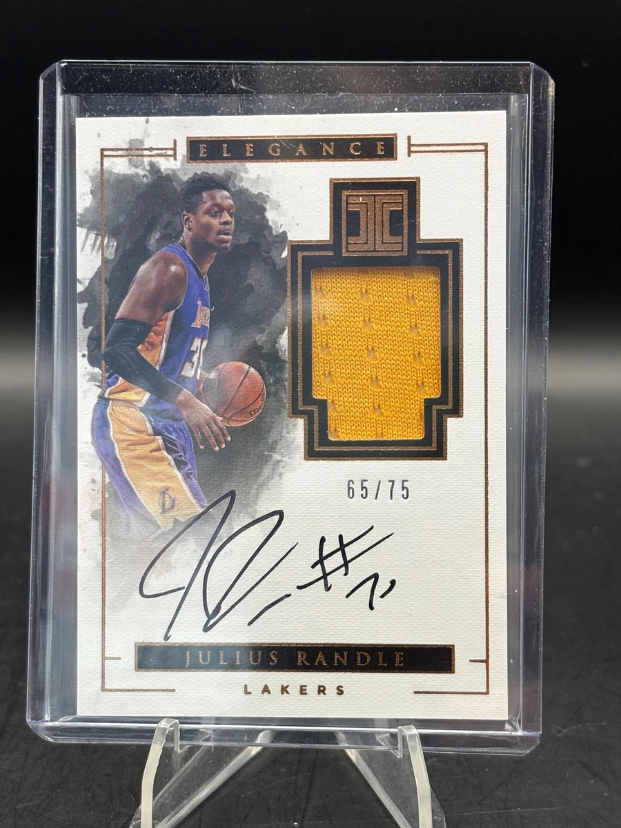 Julius Randle Basketball Autographed Sports Trading Cards
