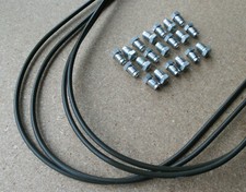 2x Bremsleitung 6 mm Überwurfschrauben M12 x...