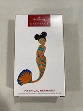 2023 Hallmark Mythical Mermaid 1st In The Mythical Mermaid Series Ornament NIB