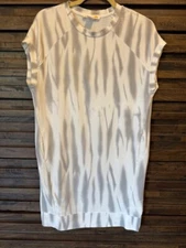 C & C California Tie Dye Dress MED Pocket Sleeveless Summer Beach Mini EUC