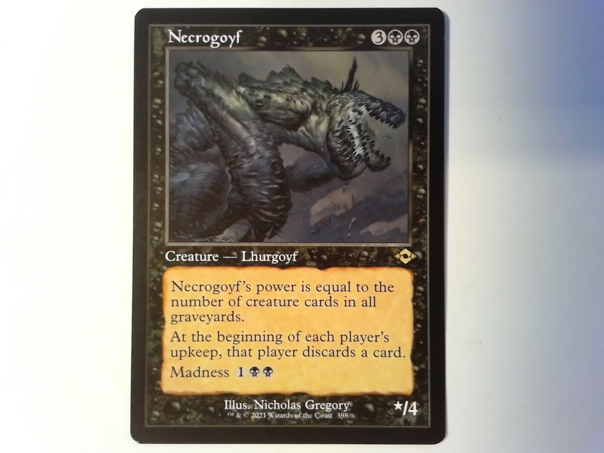 Necrogoyf (Retro Frame) - Modern Horizons 2 Magic the Necrogoyf (Retro Frame) - Modern Horizons 2 Magic the