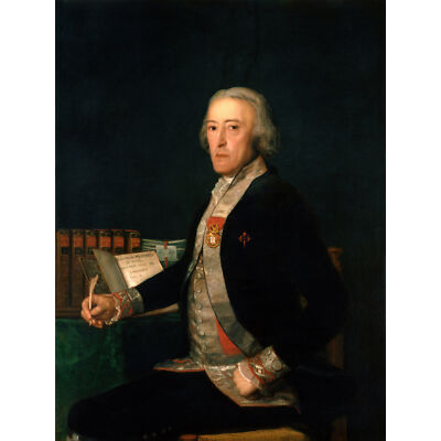Francisco Jose De Goya Portrait Of Felix Colon Extra Large Art Poster
