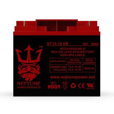 Vector VEC012B (SP12-18HR) 12V 18Ah Replacement Jump Starter Battery by Neptune