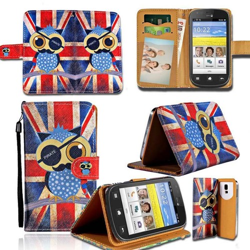 Flip Leather Smart Stand Wallet Cover Case For Various Doro SmartPhones - Picture 5 of 19
