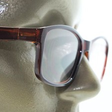Reading Glasses Square Eyes Readers Bold Coffee Brown Frame 2.50 Lens