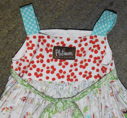 Matilda Jane PLATINUM Mostaciolli Knot Dress - Size 4 - EUC - Picture 5 of 6