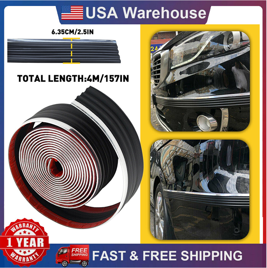 88-98 GMC Chevy Truck Chrome Black Side Body Molding Tahoe Yukon Blazer