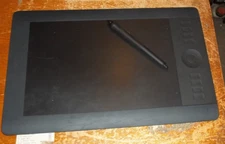 WACOM INTUOS PEN TABLET PTH-650 PTH-650/K W/ PEN NO BATTERY NO OTHER PARTS (861)