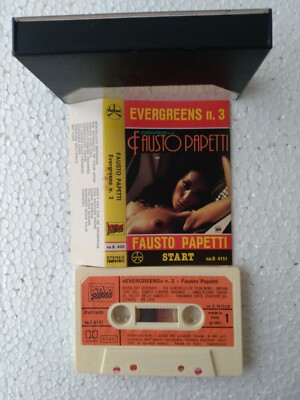 MUSICASSETTA FAUSTO PAPETTI ''EVERGREENS N.3'' NUOVA NON SIGILLATA (MAI ASCOLTATA)