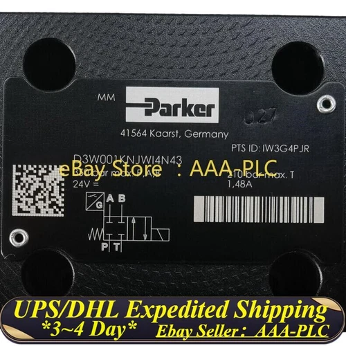 Expedited Shipping Parker D3W001KNJWI4N43 Hydraulic valve