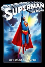 SUPERMAN THE MOVIE 11"x17" MOVIE POSTER PRINT 3
