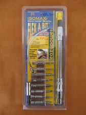 ISOMAX Eazypower Power Drill Flex-A-Bit 10pc Screwdriver Kit - NEW! FREE SHIP!