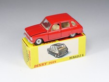 DINKY TOYS FRANCE - 1416 - Renault 6 - Rouge - En boite