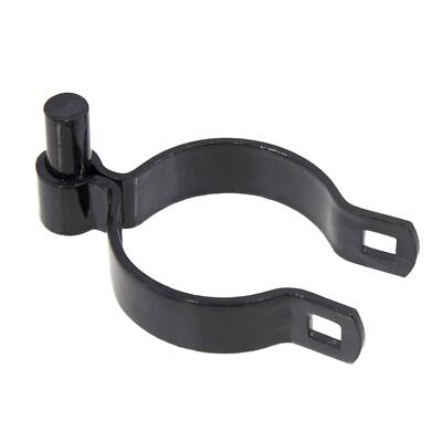 Chain Link 3'' [2 7/8'' OD] Black Male Gate Hinge