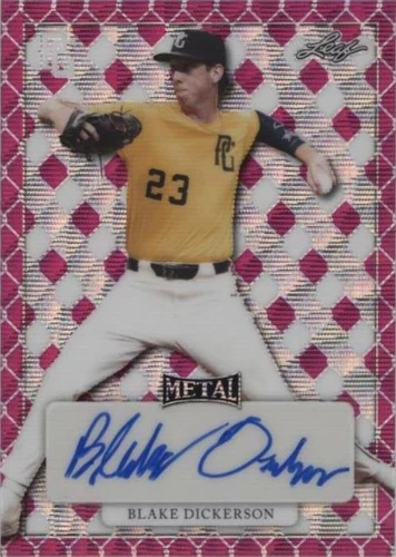 2022 Leaf Perfect Game National Showcase - Blake Dickerson #MA-BD1