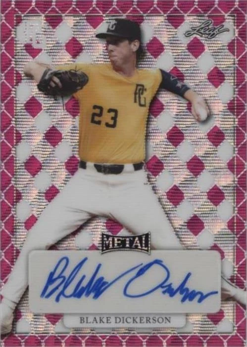 2022 Leaf Perfect Game National Showcase - Blake Dickerson #MA-BD1