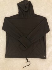 Zeros Black Long Sleeved Hoodie Small