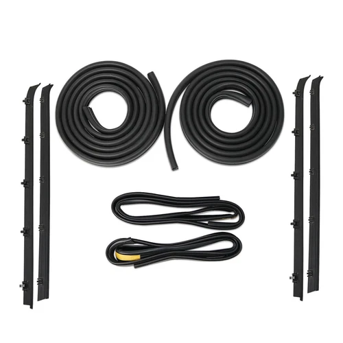 Complete Door Window Weatherstrip Seals Set Kit for 1981-1991 Chevy GMC C10 K10