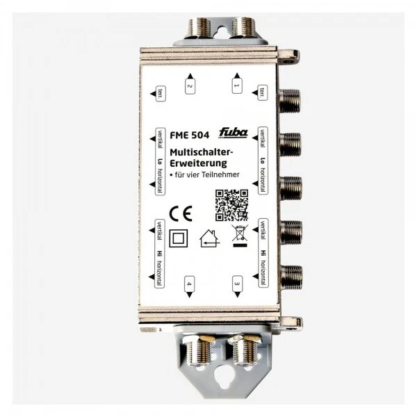 Fuba FME 504 Multischalter Erweiterung Sat Verteiler 1 Satellit - 4 Teilnehmer  - Bild 2 von 2