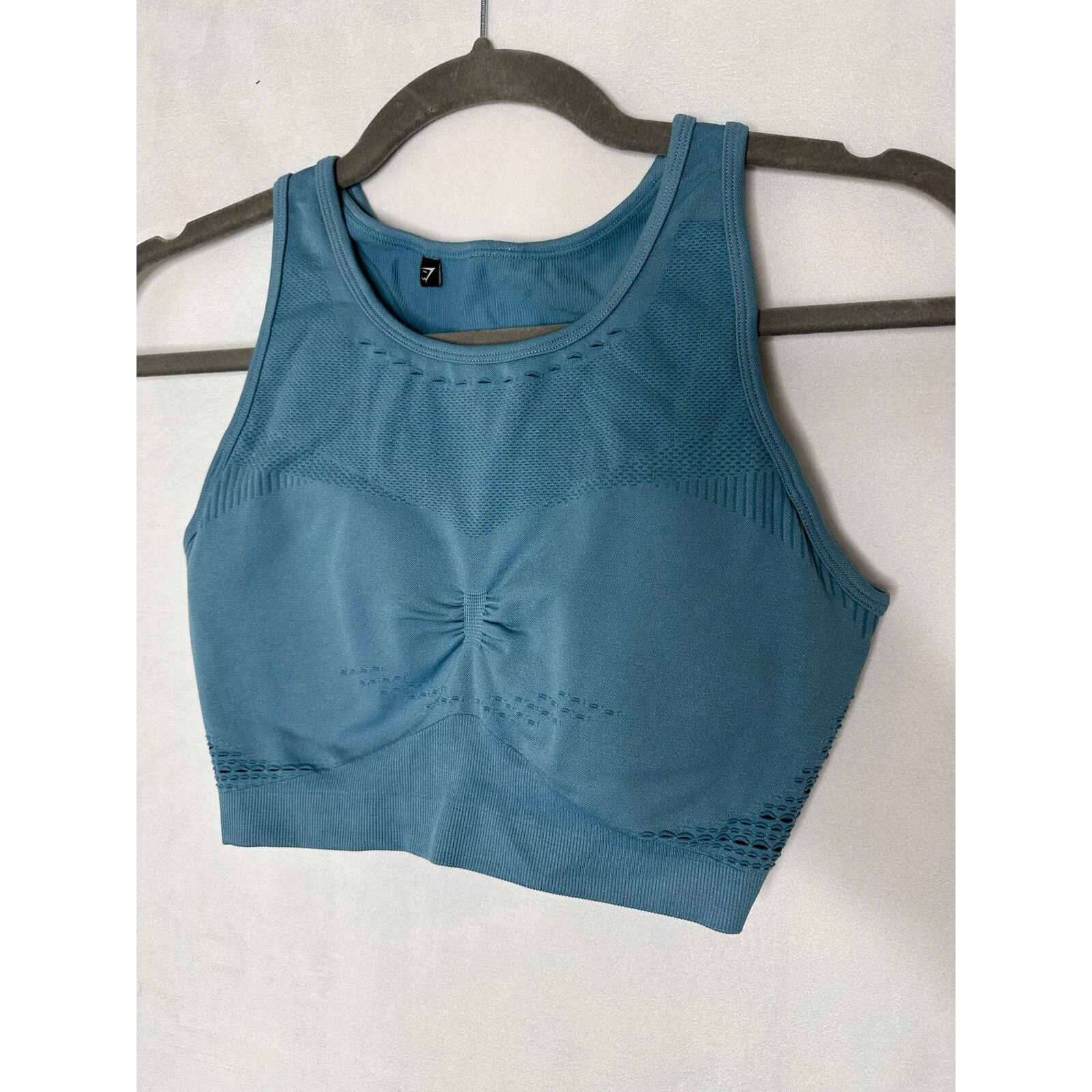gymshark flawless knit workout set gym training bra leggings
