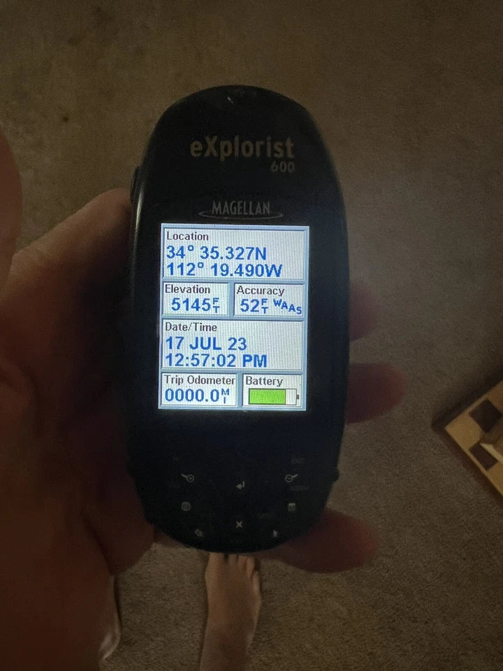 Magellan eXplorist 600 Handheld/s GPS Receiver Bundle World Ship - Image 3 of 4
