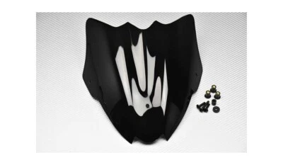 Bulle Noire Double Courbure / Saute Vent Pour SUZUKI GSR 750 GSR-750 2011-2016 - Photo 1/4