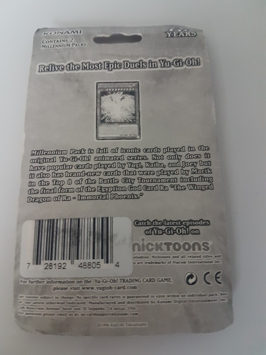 新品未開封シュリンク付き★MILLENNIUM PACK×２、GOLD PACK Yu-Gi-Oh!: Yugioh Millennium Pack Blister Booster Pack 1st Edition