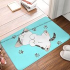 Doormat Chis Sweet Home Chi The Cat Bath Bedroom Mat Outdoor Carpet Home Modern
