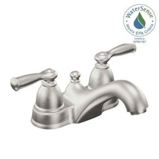 Moen WS84912SRN Banbury Handle Bath Faucet Brushed Nickel