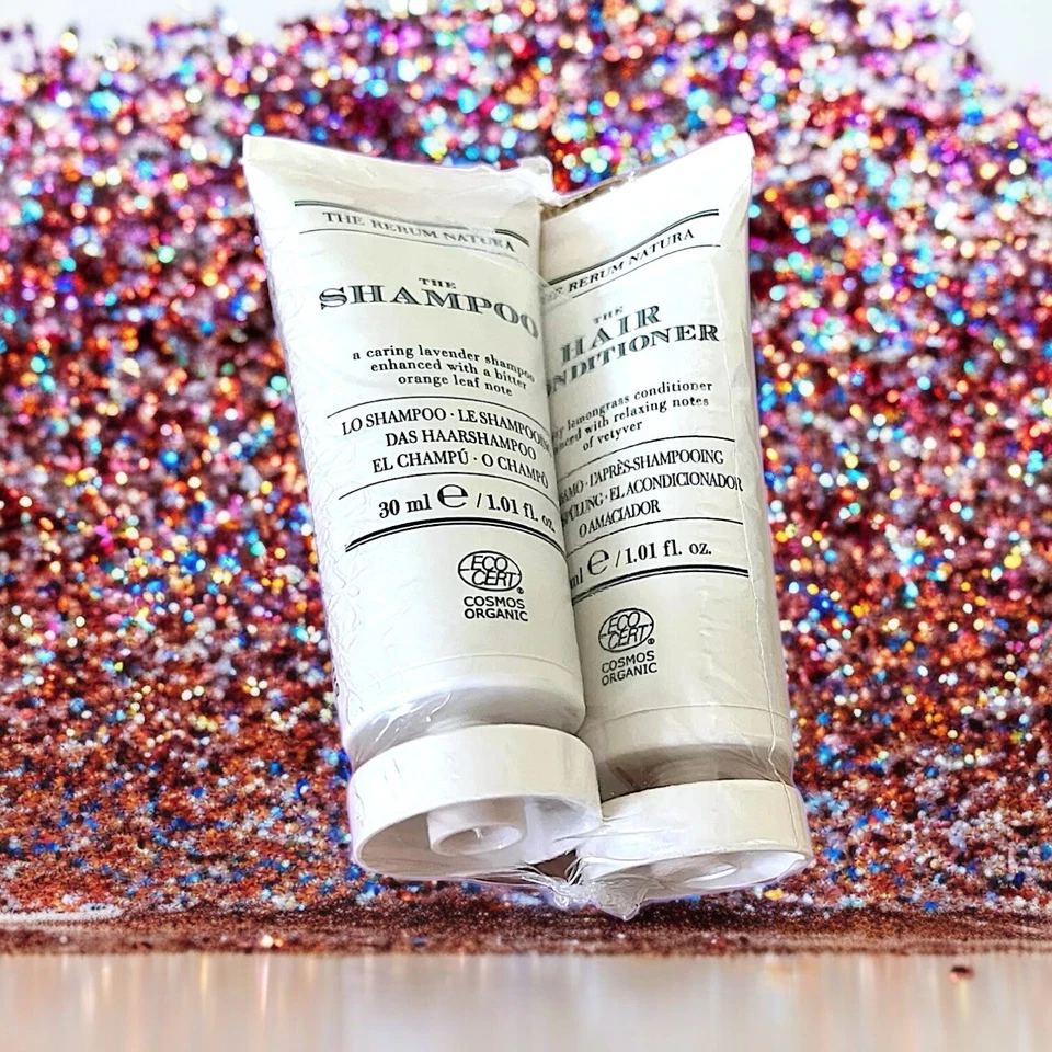 JUEGO DE CHAMPÚ Y ACONDICIONADOR CAPILAR RERUM NATURA CADA NUEVO SIN CAJA Y SELLADO 1,01 FL OZ Foto 2 de 4