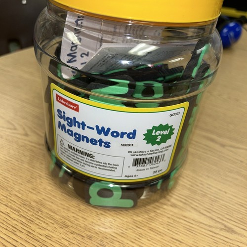 Lakeshore SightWord Level 2 GG322 eBay