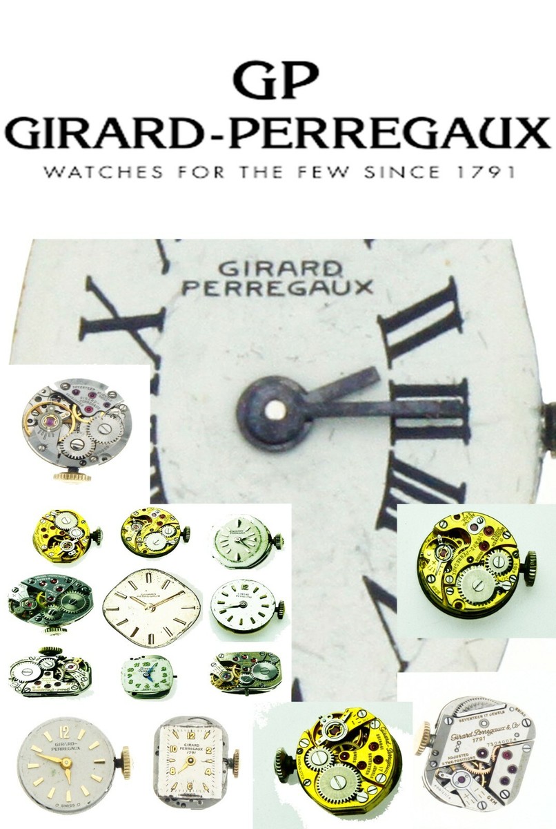 Paire De Mouvements Mécaniques De Montre Type Girard-Perregaux - Pour Réparation Ou Création Bijou Steampunk