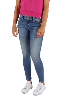 M.O.D. Damen Jeans SINA - Skinny Fit - Blau - Right Blue W25-W34 Stretch