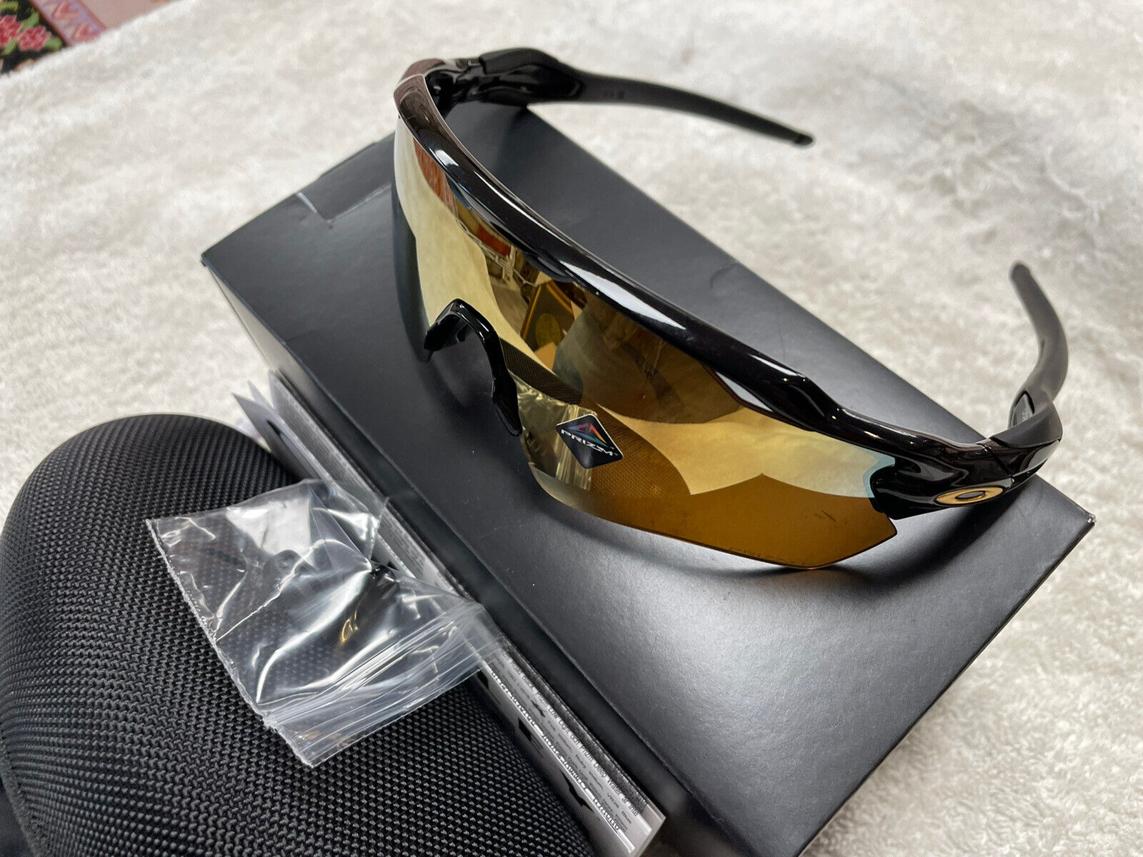 Oakley RADAR EV PATH OO9208-C9 Black / PRIZM POLARIZED 24k Gold Lens  888392568762 | eBay