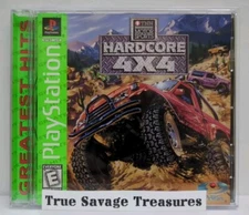 TNN Motorsports Hardcore 4x4 (Sony PlayStation 1, 1996) CIB, Greatest Hits, PS1