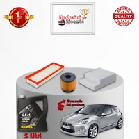 Inspektionskit Filter Und ÖL Citroen DS3 1.6 THP 121KW 165CV 2016->