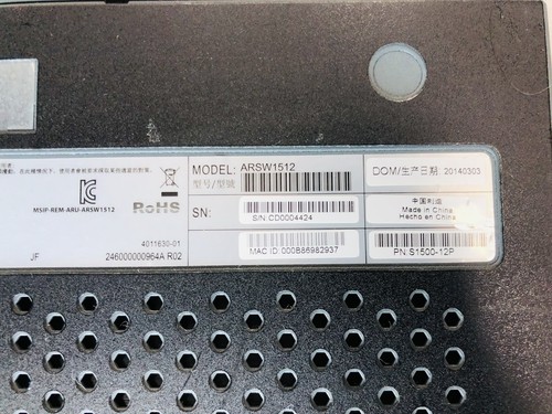 ARSW1512 Aruba Networks S1500-12P Mobilität Gigabit PoE+ Switch mit 12 Ports - Bild 5 von 5