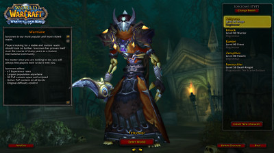 icecrown warmane account / 4 max slots, stacked mage with mounts and gold.