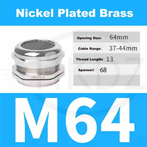 Kabelverschraubung PG7-PG63 Metrisch Metal Verschraubung M10-M100 Edelstahl IP68 - Bild 50 von 118