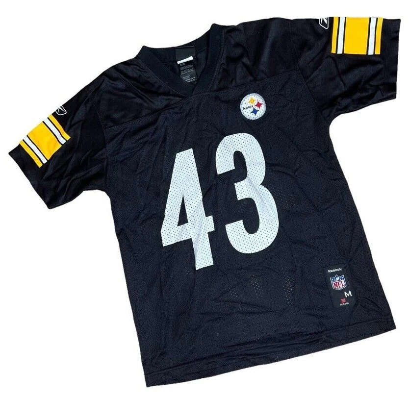 Mitchell Ness Mens Pittsburgh Steelers Troy Polamalu 43 40 Off