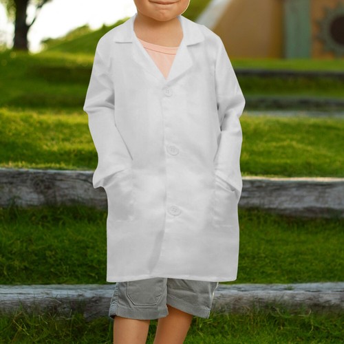 Costume Kids Lab Coat Decorative Scientist Coat Washable Scientist Clothes - Picture 7 of 12