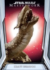 [DIGITAL CARD] Topps Star Wars - Krayt Dragon - Masterwork 22 W2 Red